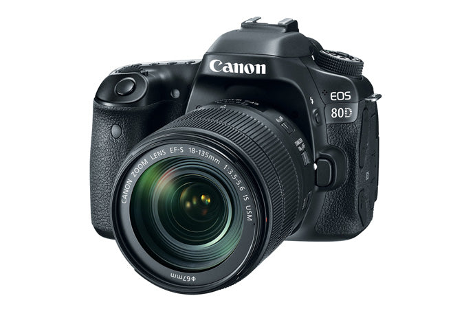 Canon Digital SLR Camera Body EOS 80D with 24.2 Megapixel (APS-C) CMOS Sensor and Dual Pixel CMOS AF