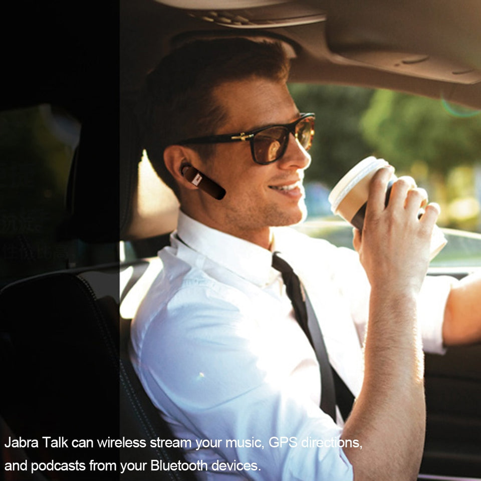 Jabra Talk Wireless Business Headset Bluetooth Headphone HD